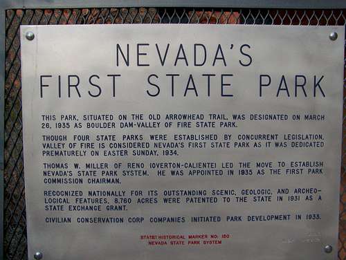 Valley of Fire History