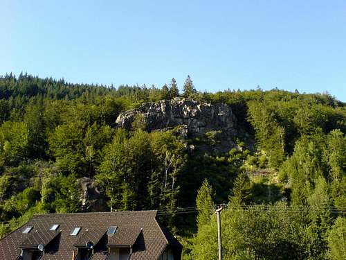 Climbing area Todtnau (Schwarzwald / Black Forrest)