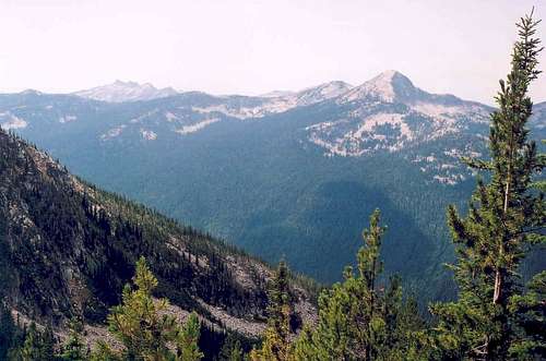 Smith Peak Beyond Long Canyon