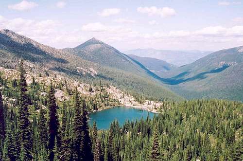 Long Mountain Lake In Parker Canyon