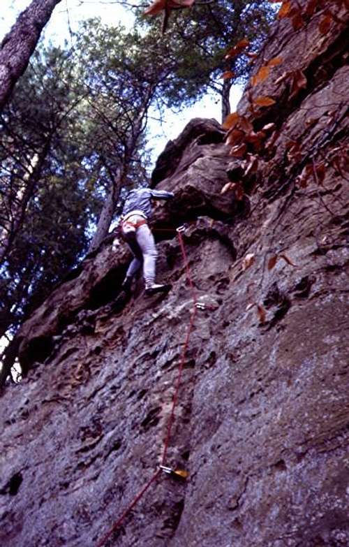 West side of Tower Rock 1986