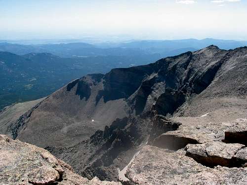 View from Longs Summit