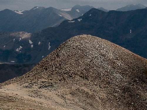 Gemini Peak from Mt. Sherman....