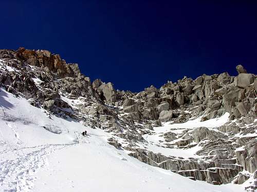Il versante est della Tour Ronde (3792 m)