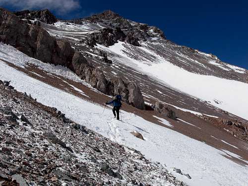 Cerro Ramada, at 17,400 ft.