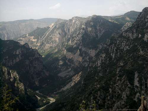 The Araxthos Gorge