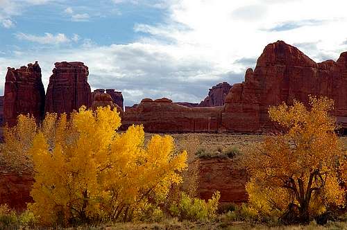 Fall Colors in Arches