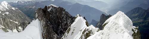 Innominata Ridge to Mont Blanc