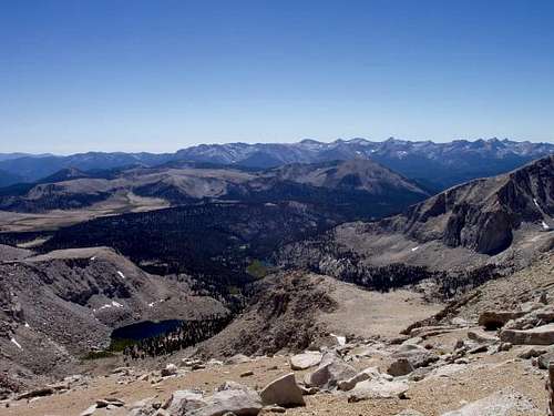 Upper and Lower Soldier Lakes and the Great Western Divide