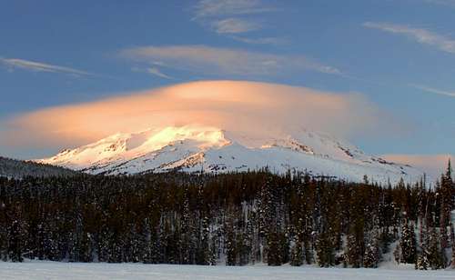 South Sister Sunset