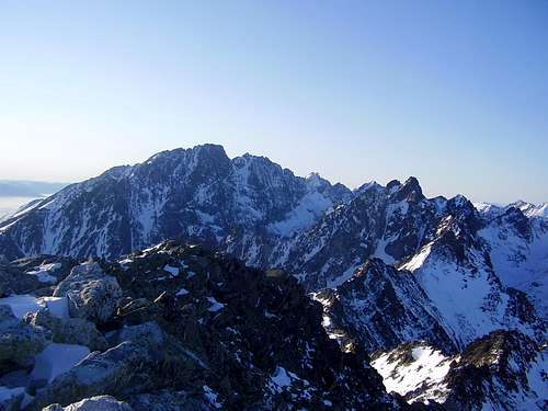 Ridges to Gerlachovsky