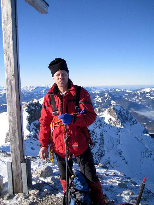 Summit pic of Westlicher Wengenkopf