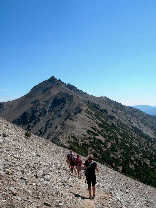 Mt. Aix traverse Aug '06
