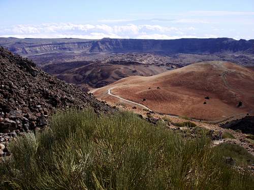 The old caldera