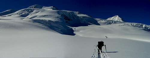 Panoramic view: Ski-Ascent Wildspitze