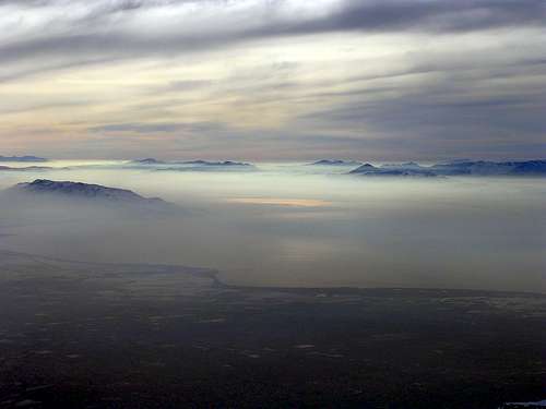 Strange Weather Over Utah Lake
