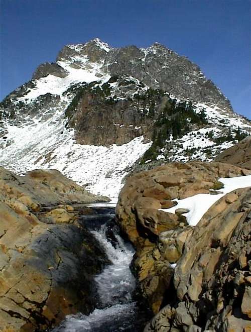 Del Campo peak stands out on...