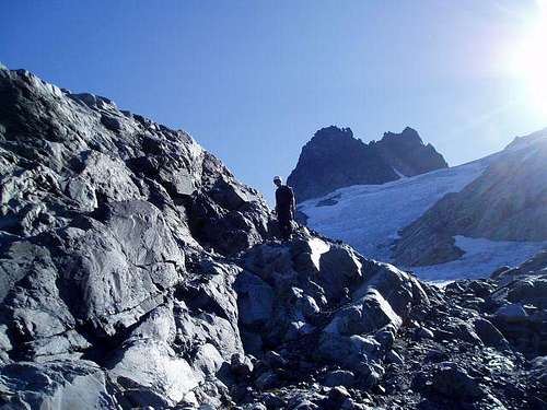 Overcoat Peak and Glacier