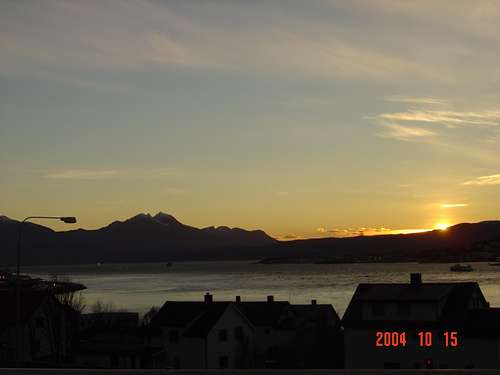 Sunset in Tromso