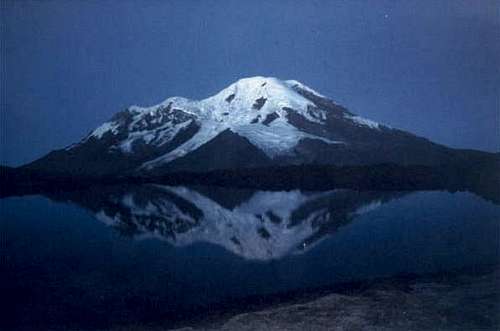 Chimborazo seen from the Base...