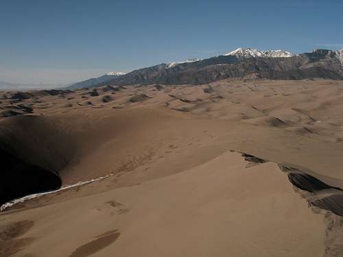 view of great sand dunes