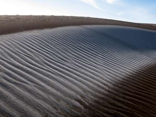 snowy dune