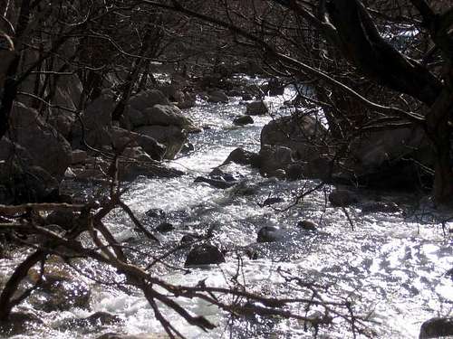 Small river in Paklenica