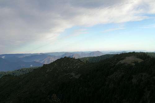 Looking north from Brandy Peak