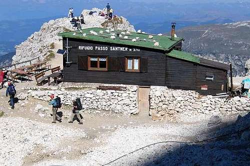 Santnerpass hut