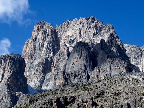 The North Face of Mount Kenya