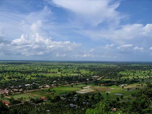View from Phnom Sampeou