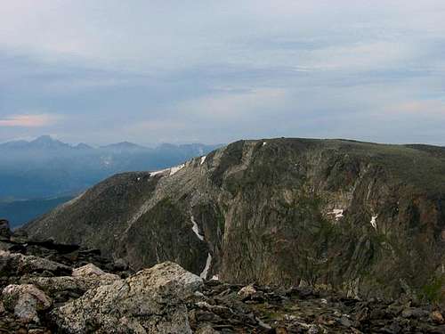 The summit of Chiquita from...
