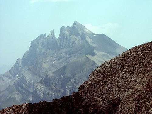 Dents du Midi seen from the...