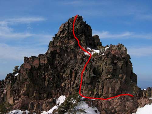 Summit pinnacle