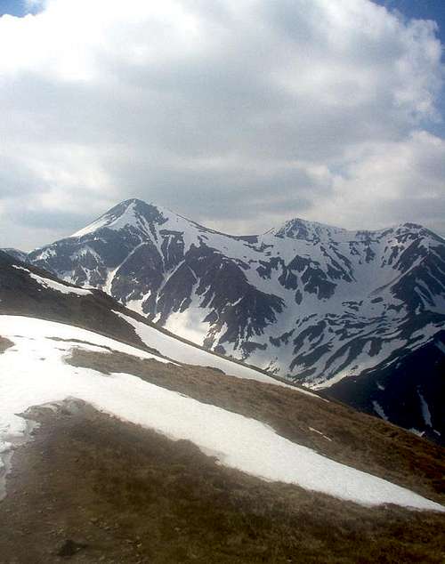 Starorobocianski, Konczysty and Czubik peaks