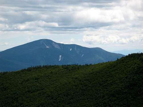 Giant Mountain rises in the...