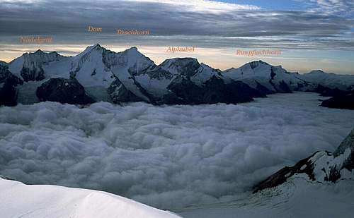 A panoramic view from Bishorn