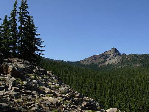 Cowhorn Mountain from the PCT
