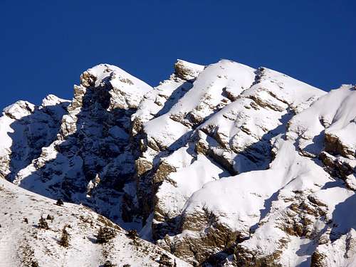 Il versante sud della Grande Rochère (3326 m)