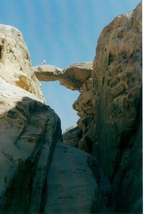 The ascent of Jebel Burdah