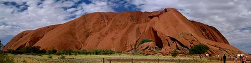 Panorama of Uluru (Ayers Rock)