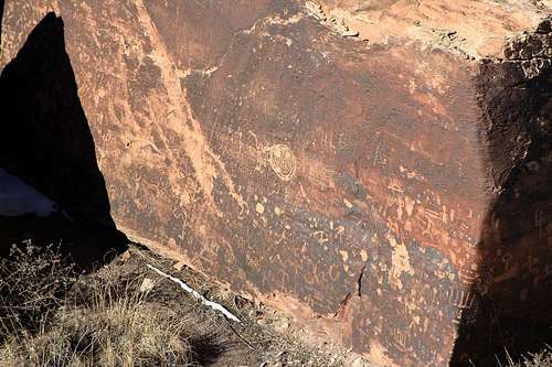 More petroglyphs in the Petrified Forest