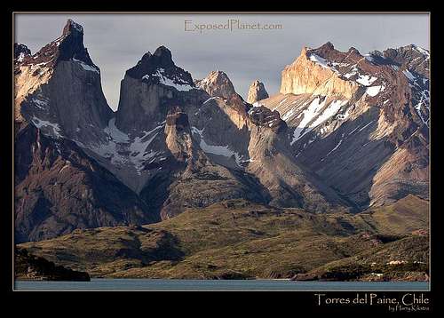 Torres del Paine overview