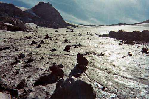 Glacier Peak's Sitkum Glacier...