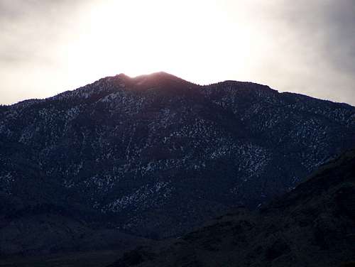 Sheep Peak at Sunrise