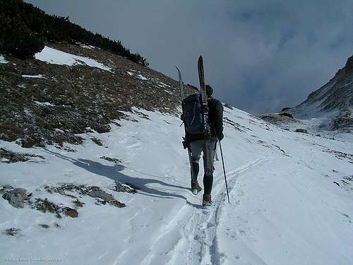 Ski touring a different way
