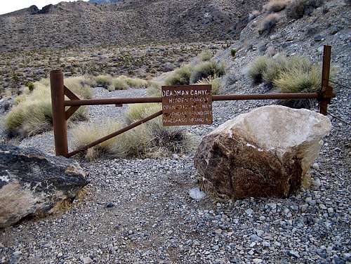 Deadman Canyon Gate
