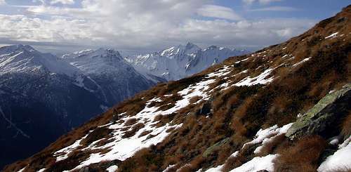 Il versante nord della Grande Rochère (3326 m)