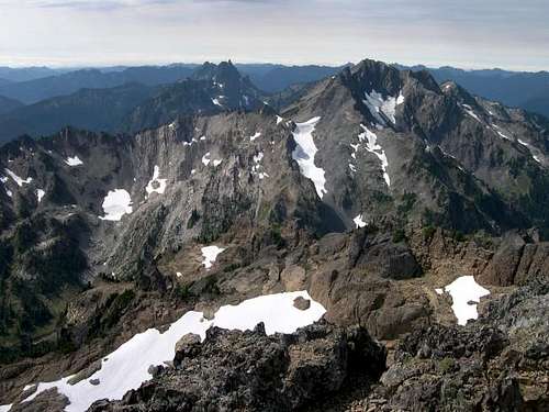 Mount Skokomish (right...