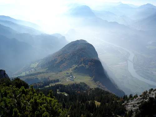 View from Naunspitze